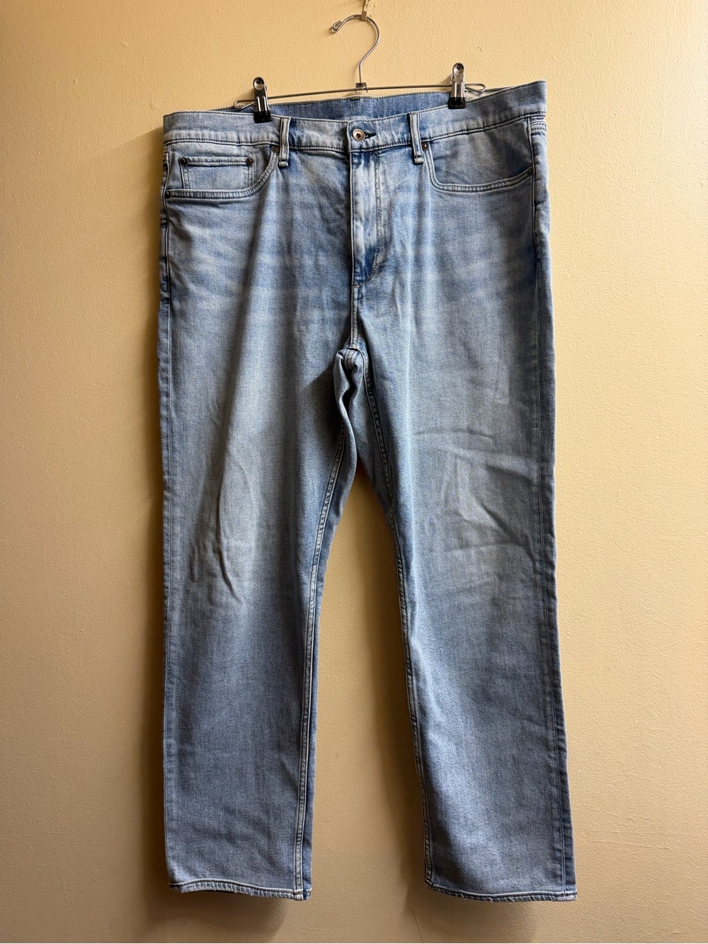 Rag & Bone Fit 2 Slim Jeans Mens 38x32 Light Wash Blue Denim Designer